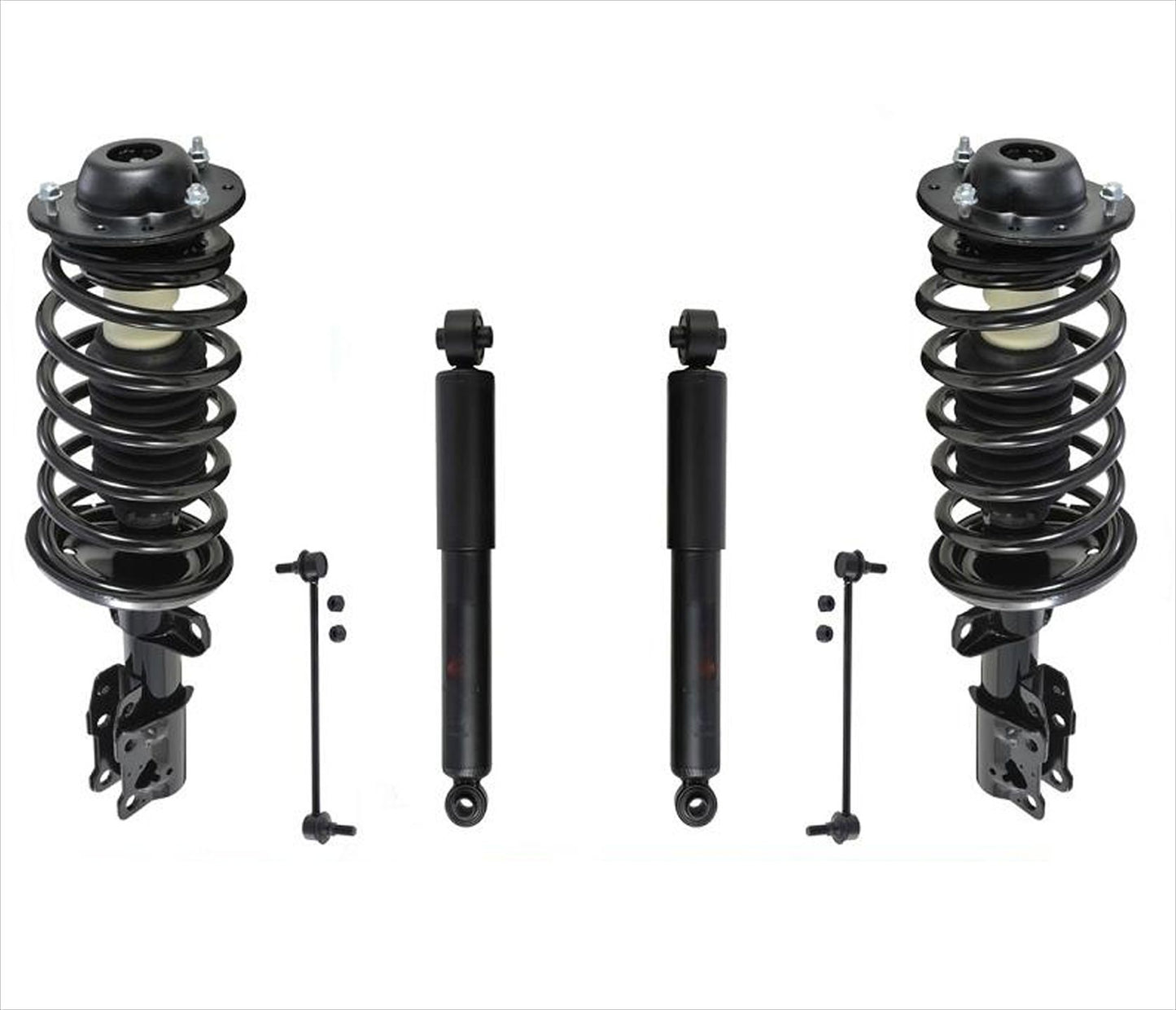 Fits 05-10 Chevrolet Cobalt Base Front Coil Spring Struts Shocks & Front Links