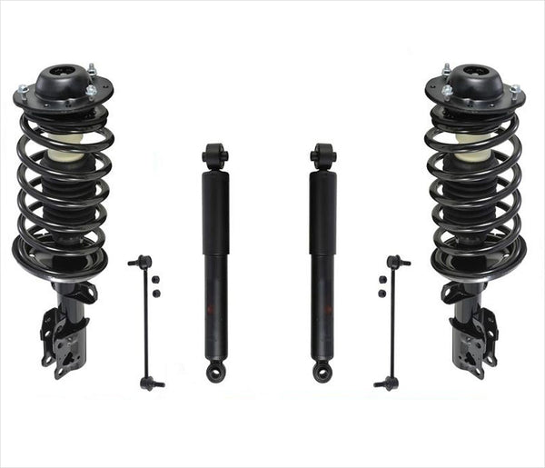 Se adapta a amortiguadores y eslabones delanteros con resortes helicoidales delanteros con base Chevrolet Cobalt 05-10