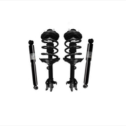 Front Complete Coil Spring Struts + Mounts + Rear Shocks for 2003-2006 Acura MDX