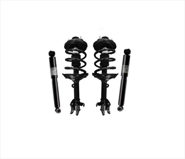 Front Complete Coil Spring Struts + Mounts + Rear Shocks for 2003-2006 Acura MDX