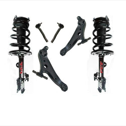 Front Coil Spring Struts & Lower Control Arms & Tie Rods for 09-16 Toyota Venza