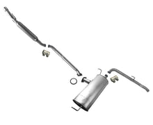 Resonador trasero y silenciador con tubo de escape para Toyota Sienna 07-10 con tracción delantera