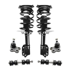 Front Struts Lower Ball Joints & Sway Bar Links for Chevrolet Venture 1997-2005