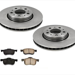 For 99-05 Volvo S80 Only With 285MM New Front Brake Rotors & Ceramic Pads