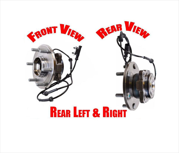 Two (2) Rear Wheel Bearing and Hub Assemblies for Nissan Armada 2012-2015