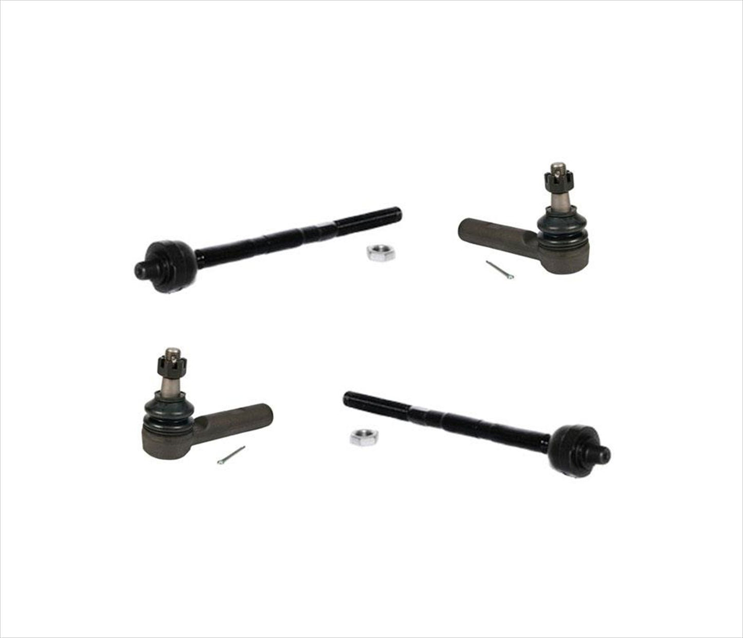 Kit de 4 varillas de amarre interiores y exteriores para Jeep Commander 08-10 y Grand Cherokee 05-10