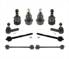 Tie Rods Sway Bar Links & Ball Joints 12PC Chassis Kit for 06-10 Jeep Commander