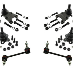 Kit de rótulas superiores e inferiores y eslabones de barra estabilizadora para Chevrolet Colorado 4WD 04-12