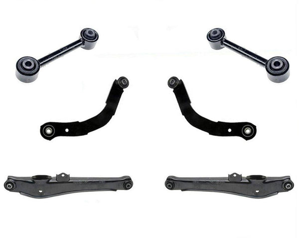 (6) Rear Upper & Lower Control Arms For 07-12 Caliber 07-15 Compass Patriot