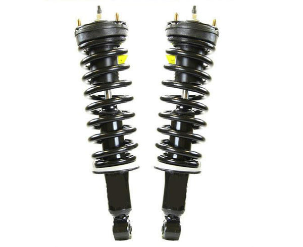 Puntales de resorte helicoidal para rueda trasera GMC Canyon 04-12 con resortes helicoidales delanteros