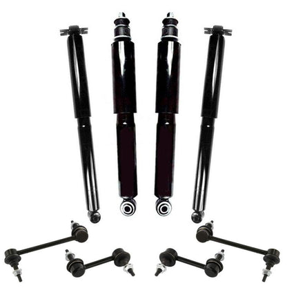 Front Rear Shocks & Links For GMC Colorado Canyon 2004 2011 2012 4 Wheel Drive