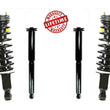 Coil Struts Shocks For 04-12 Rear Wheel Drive W/ Coil Springs 04-12 GMC Canyon