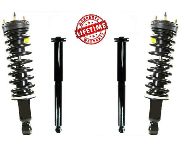 Coil Struts Shocks For 04-12 Rear Wheel Drive W/ Coil Springs 04-12 GMC Canyon