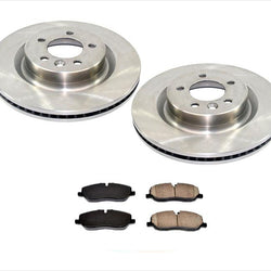 Front Brake Rotors & Ceramic Pads for Land Rover Range Rover Landrover LR3 08-09