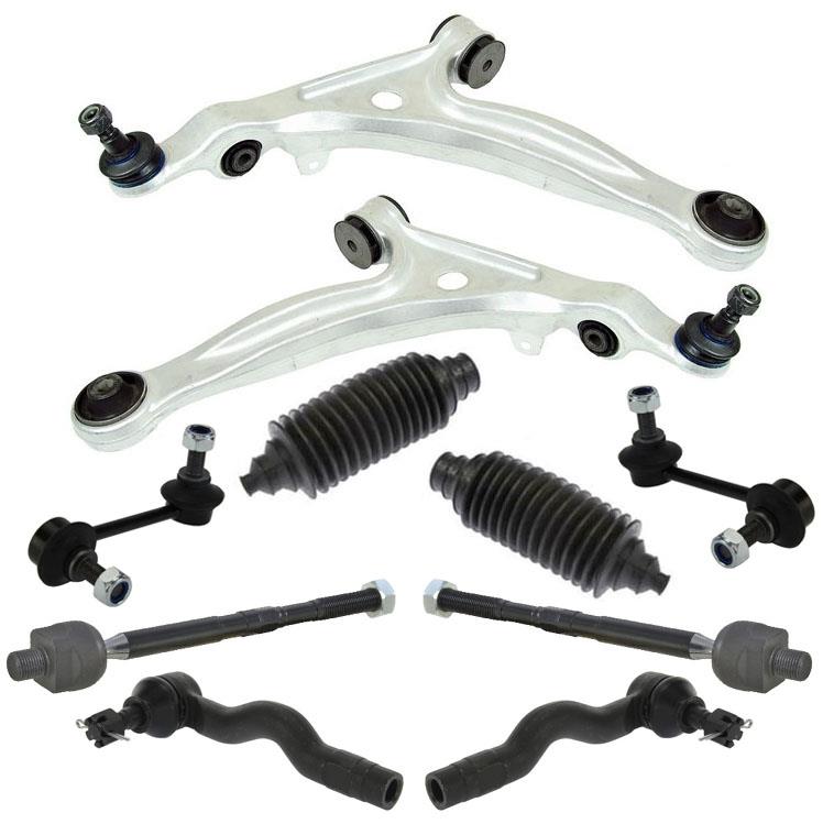 Kit de 10 piezas de bujes de brazos de Control inferiores delanteros, juntas esféricas para Mazda RX8 2004-2008