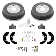 Models With Rear Drums Shoes Spring Kit Wheel Cylinder 01-07 for Ford Taurus 9Pc