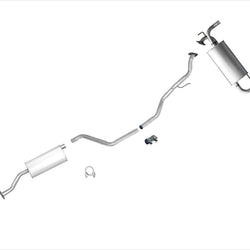Middle Muffler Resonator and Rear Dual Muffler For Nissan Murano 3.5L 2003-2007