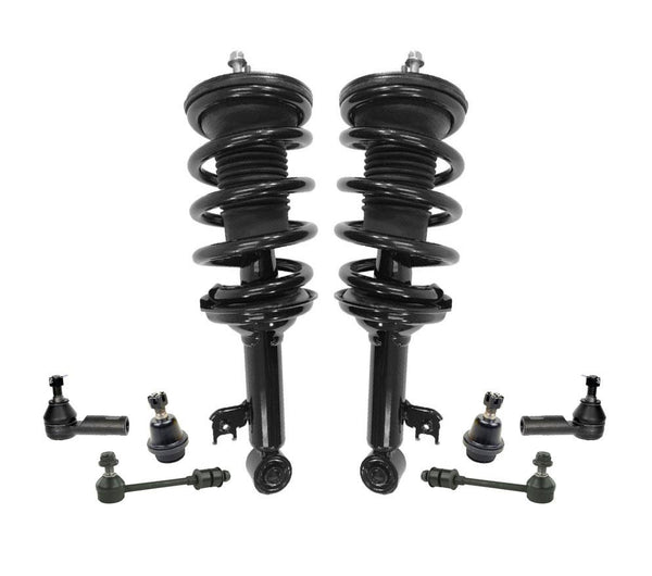 Front Struts Ball Joints Rear Wheel Drive 5 Lug 05-15 for Toyota Tacoma 8pc Base