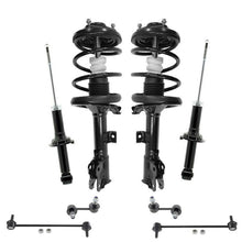 Suspension Chassis Kit 07-13 for Mitsubishi Outlander LS With 2nd Row Seat 8Pc