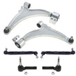 Front Lower Control Arms Sway Bar Links Tie Rods for Chevrolet Malibu 2013-2015