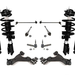 Kit de 12 piezas de chasis de suspensión con puntales delanteros para Chevrolet Traverse 3.6L 2009-2013