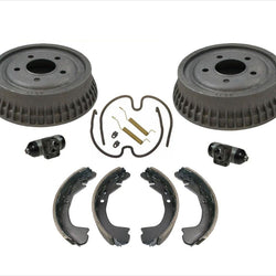 Para tambores y zapatas de freno trasero Chevrolet Malibu 1997-2003 con cilindros, 6 piezas