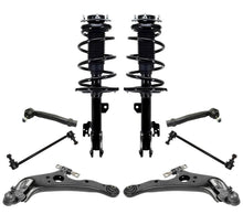Front Struts Control Arms Tie Rods For Sienna 7 Passenger Frnt Wheel Drive 15-20