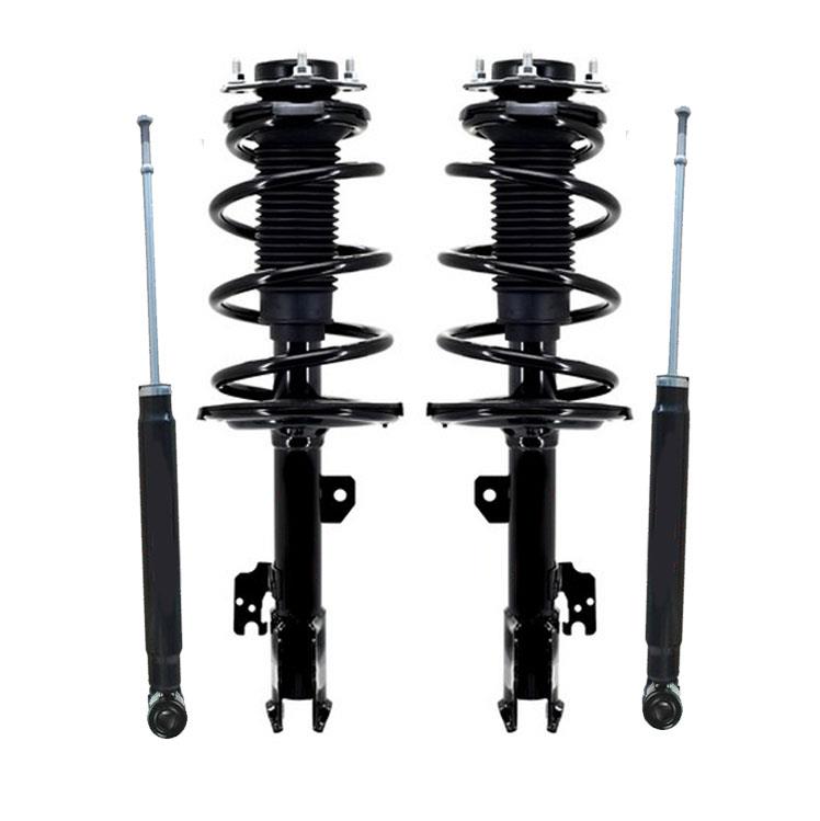 Coil Spring Struts 7 Passenger Front Wheel Drive Only 15-18 for Toyota Sienna 4p