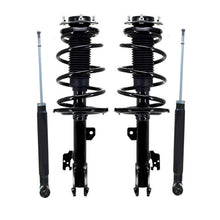 Coil Spring Struts 7 Passenger Front Wheel Drive Only 15-18 for Toyota Sienna 4p