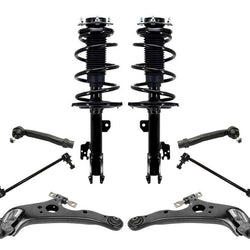 Front Struts Control Arms Tie Rods For Sienna 7 Passenger All Wheel Drive 15-20