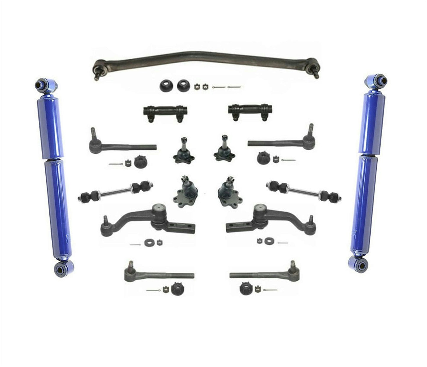 For All Wheel Drive GMC ASTRO VAN 90-05 4x4 Shocks Steering and Suspension 15pc
