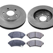 Front Brake Rotors & Ceramic Pads for 01-05 Pontiac Montana Front Wheel Drive