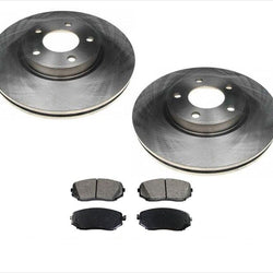 Modelos de tracción delantera Rotores y pastillas de freno delantero para Ford Edge 2007-2010