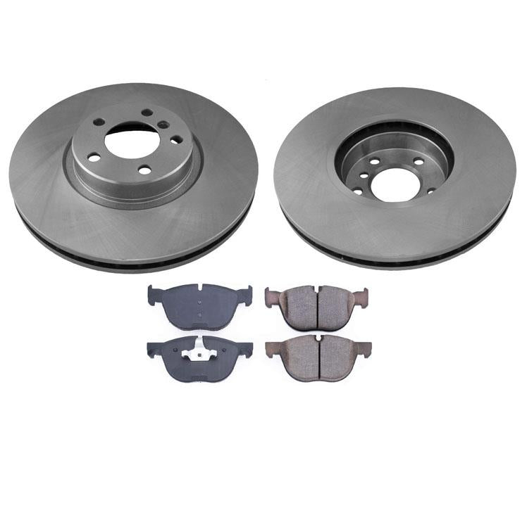 Front Brake Rotors & Brake Pads for BMW X5 2007-2010 4.8L 10-15 3.0L Diesel