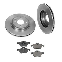 Se adapta a Mini Cooper S 02-05 con pastillas de freno con rotores de disco de freno delantero más grandes de 294 mm