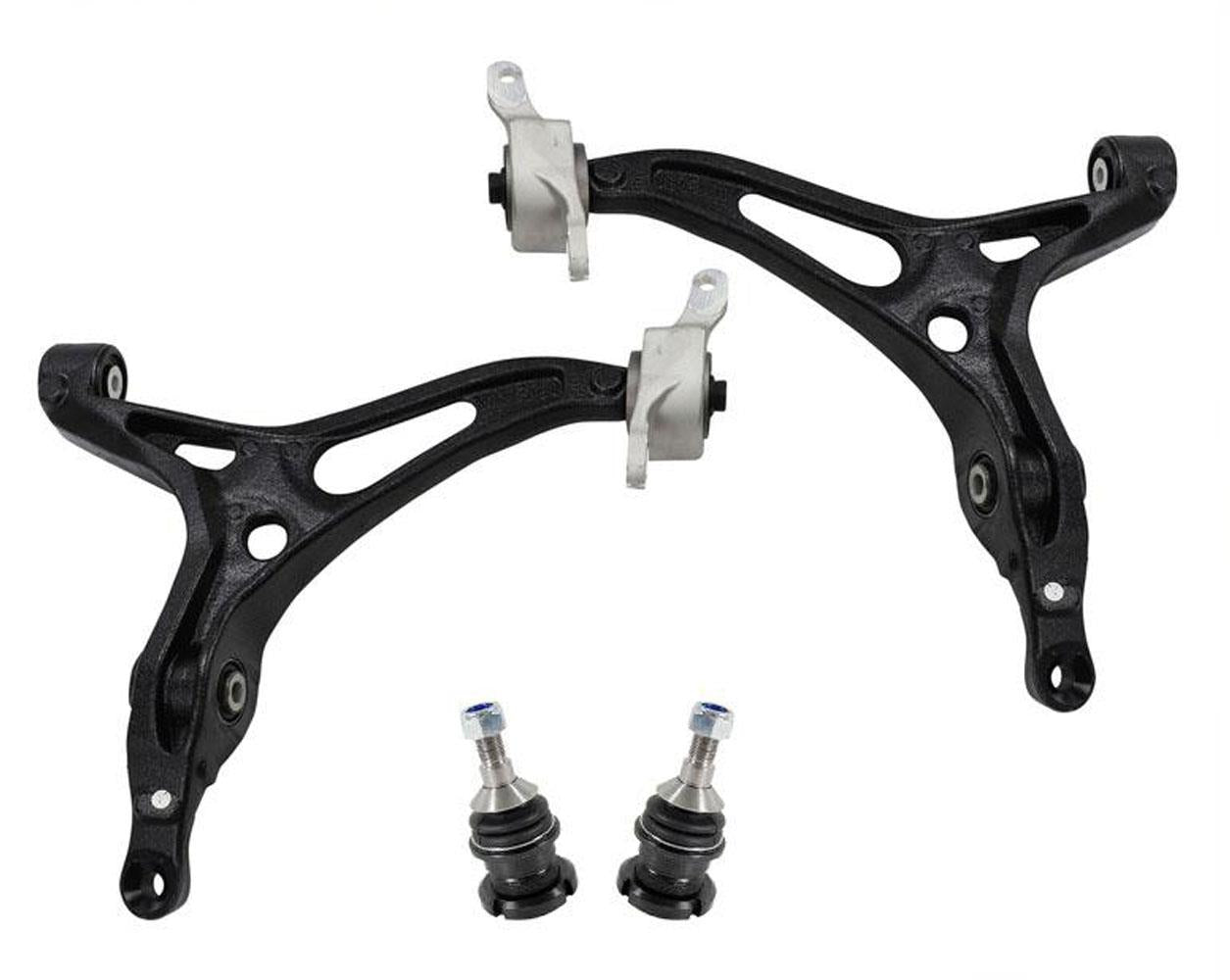 Brazos de control inferiores delanteros con rótulas para Mercedes-Benz R350 06-12, kit de 4 piezas