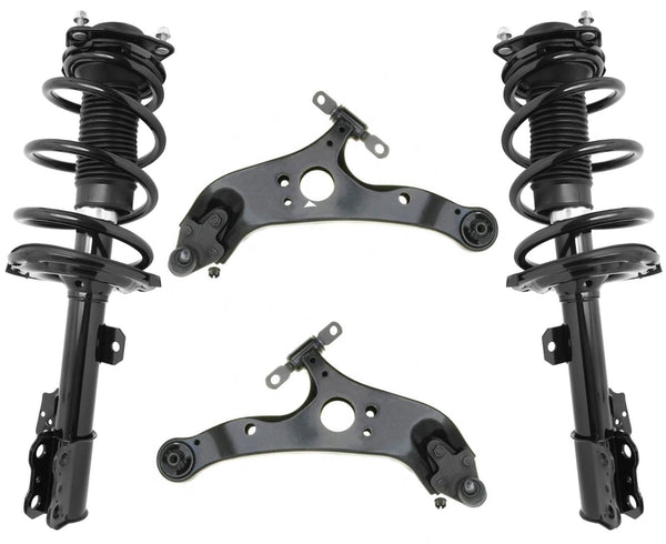 Front Complete Struts Control Arms For Toyota Sienna Front Wheel Drive 2011-200