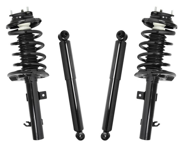 Fits Ford Focus Wagon 2006-2007 Front Complete Struts & Rear Shocks