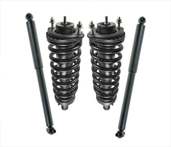 Front Spring Struts & Rear Shocks for Chevrolet Trailblazer 4.2L 02-09