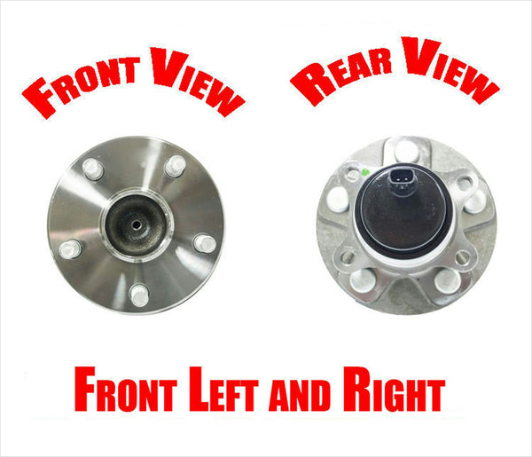 Front (2) Wheel Bearing and Hub Assembly fits 07-14 Lexus LS460 Rear Wheel Drive