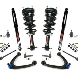 Kit de chasis de brazo de control de amortiguadores delanteros y traseros para GMC Silverado 1500 2007-13