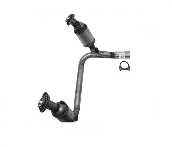Fits For Dodge 05-06 Durango 3.7L 4.7L 5.7L Engine Y Pipe & Catalytic Converter