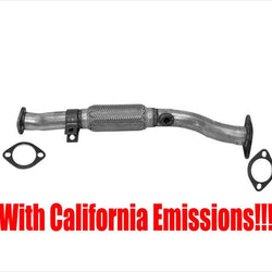 New 2 Bolt Engine Flex Pipe CALIFORNIA EMISSION ONLY for Hyundai Elantra 99-00