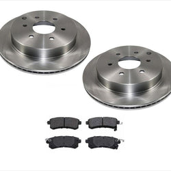 REAR Brake Disc Rotors Pads for 2014-2019 Infiniti QX80