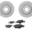 For 97-00 Volvo V70 Base Front Wheel Drive Front Brake Disc Rotors Brake Pads
