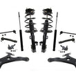 Front Struts Shocks Control Arms TIe Rods For Sienna Front Wheel Drive 2011-20