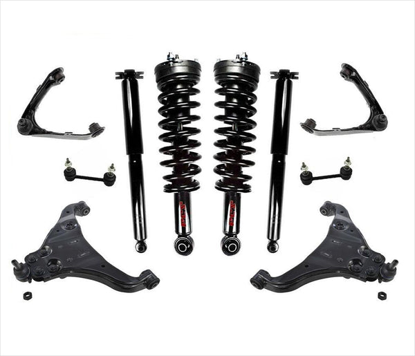 Front Complete Spring Struts Shocks 04-08 Colorado Rear Wheel Dr 17 18 RIMS 10Pc