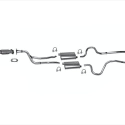 Se adapta al convertidor Monte Carlo SS 5.0 84-88 + tubos de silenciadores de sistema de escape dual