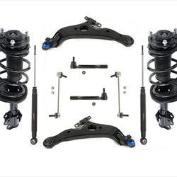 Coil Spring Struts Shocks Control Arms Tie Links For 8 Passenger Sienna 07-2010