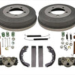 Rear Brake Drums Shoes Spring Kit Wheel Cylinder For 95-00 Avenger 95-05 Eclipse